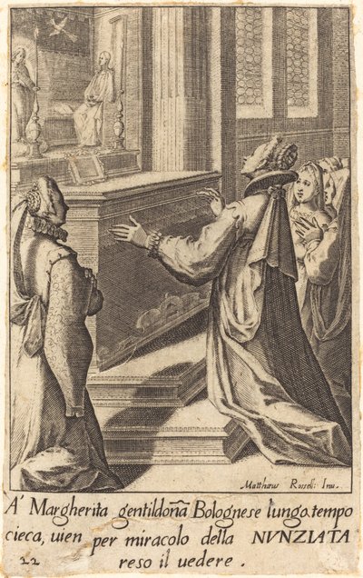 Margherita by Jacques Callot after Matteo Rosselli
