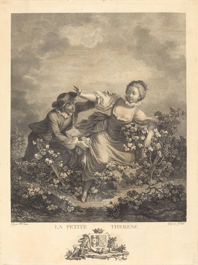 Little Therese by Jacques Couché after Jacques Philippe Caresme