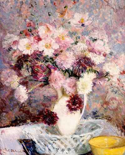 Bouquet of Flowers by Jacques Emile Blanche