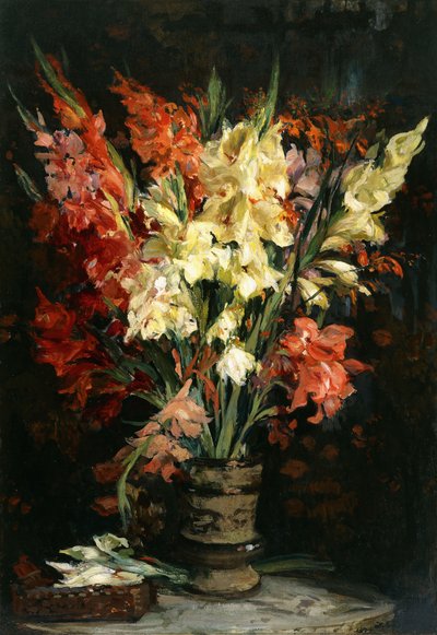 Gladioli by Jacques Emile Blanche