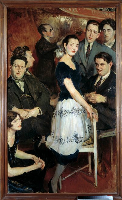 Le Groupe des Six by Jacques Emile Blanche