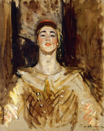 Nijinsky in Les Orientales by Jacques Emile Blanche