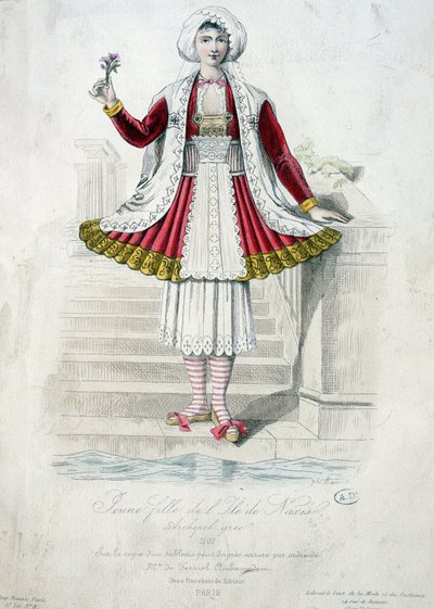 Girl from Naxos Island by Jacques Grasset de Saint Sauveur