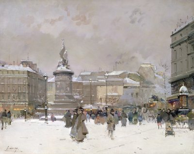 Place de Clichy by Jacques Lieven