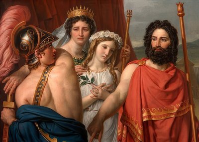 The Wrath of Achilles by Jacques Louis David