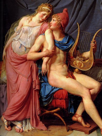 Paris and Helen by Jacques Louis David