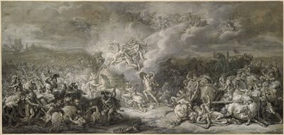 The Combat of Diomedes by Jacques Louis David
