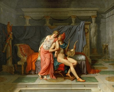 The Loves of Helen and Paris by Jacques Louis David