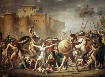 The Rape of the Sabine Women by Jacques Louis David