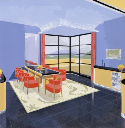 Dining Room by Jacques Meistermann