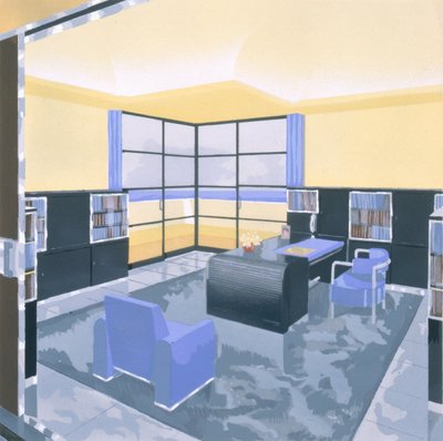 Office (1920s) by Jacques Meistermann