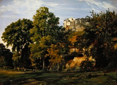 Landscape, View of Marino, 1826 by Jacques Raymond Brascassat