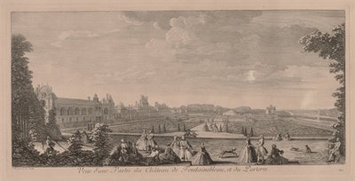 Chateau Fontainebleau and Gardens by Jacques Rigaud