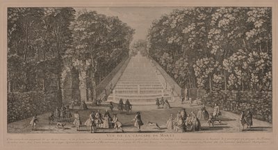 The Cascade at Marli by Jacques Rigaud