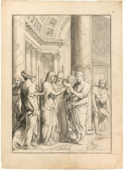 Marriage of the Virgin by Jacques Stella
