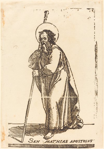 Saint Matthias by Jacques Stella