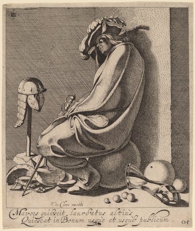 Mars Sleeping by Jacques de Gheyn III