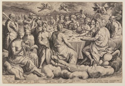 Banquet of the Gods by Jacques de Gheyn II