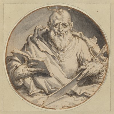 Saint Matthew by Jacques de Gheyn II
