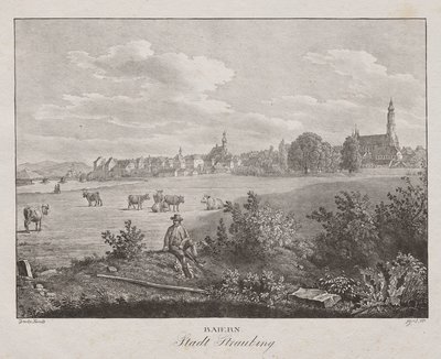 Bavaria, City of Straubing by Jakob Alt