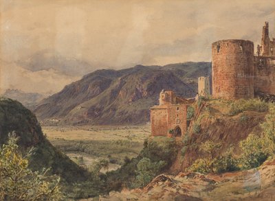 Sigmundskron near Bolzano by Jakob Alt