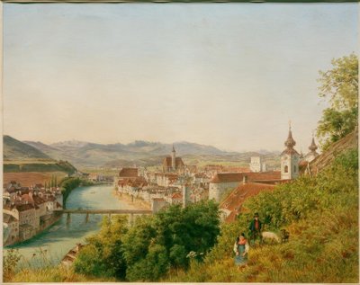 Steyr in Upper Austria by Jakob Alt