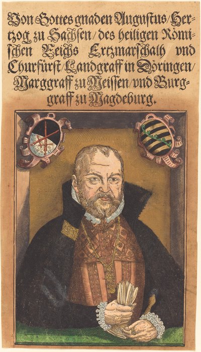 Augustus Hertzog zu Sachsen by Jakob Lucius the Elder