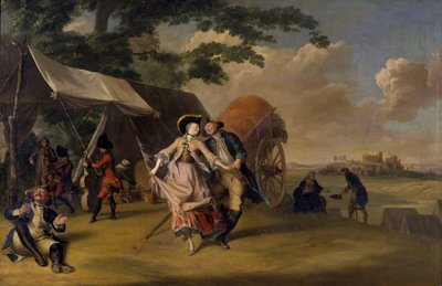 Dance in a Camp by Jakob Michel