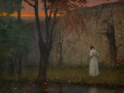 Autumn Dawn by Jakub Schikaneder