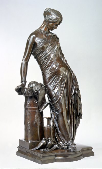 Standing Sappho by James Pradier
