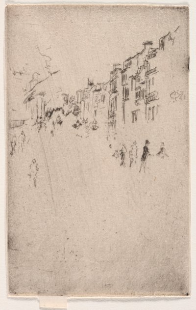A Fragment of Piccadilly by James Abbott McNeill Whistler