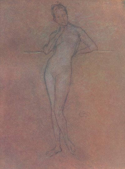 A Nude Study, c1872, 1904 by James Abbott McNeill Whistler