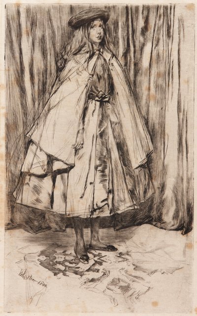 Annie Haden by James Abbott McNeill Whistler