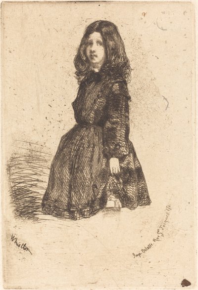 Annie, c. 1857-1858 by James Abbott McNeill Whistler