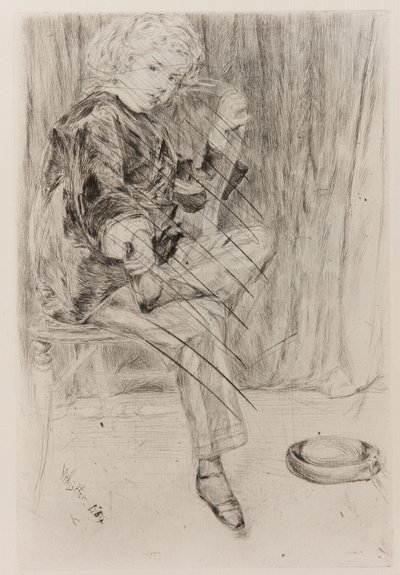 Arthur Haden, 1859 by James Abbott McNeill Whistler