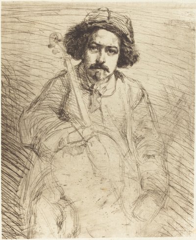 Becquet by James Abbott McNeill Whistler