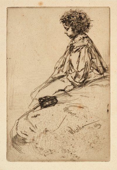 Bibi Lalouette by James Abbott McNeill Whistler
