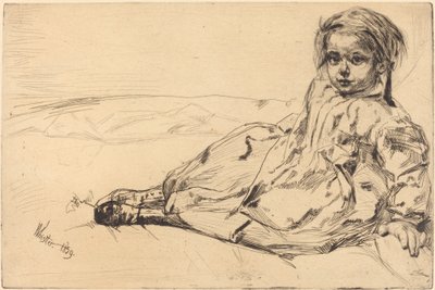 Bibi Valentin by James Abbott McNeill Whistler