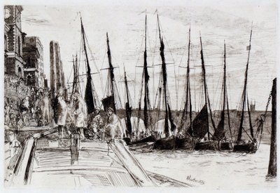 Billingsgate by James Abbott McNeill Whistler