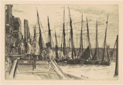 Billingsgate by James Abbott McNeill Whistler