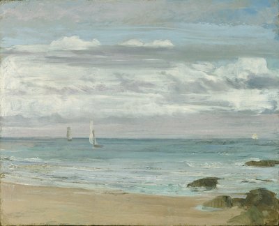 Blue and Silver: Trouville, c.1865 by James Abbott McNeill Whistler