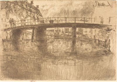 Bridge, Amsterdam, 1889 by James Abbott McNeill Whistler