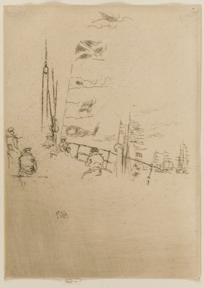 Bunting, 1887 by James Abbott McNeill Whistler
