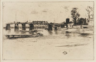 Chelsea, 1879 by James Abbott McNeill Whistler
