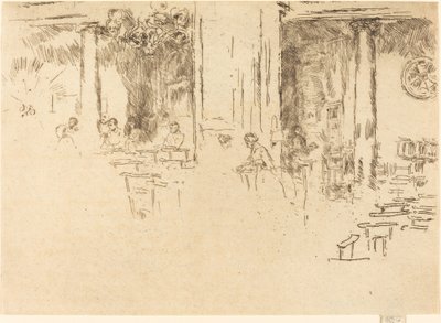 Church, Brussels, 1887 by James Abbott McNeill Whistler