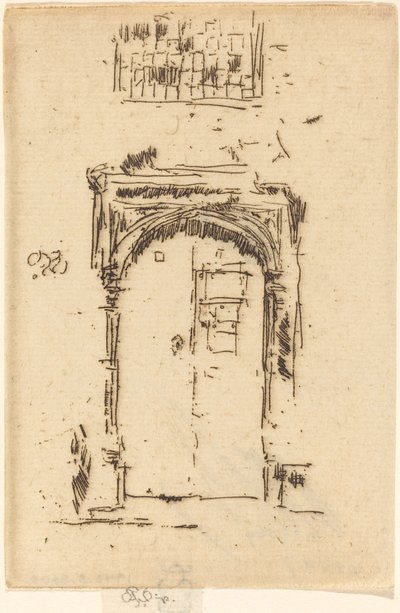 Church Doorway, Edgemere by James Abbott McNeill Whistler
