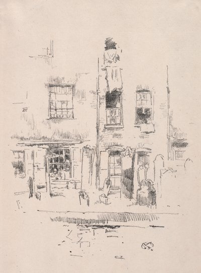 Churchyard by James Abbott McNeill Whistler