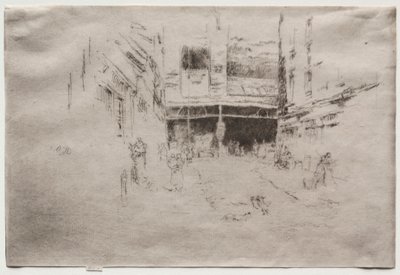 Clothes Exchange, No. 1 by James Abbott McNeill Whistler