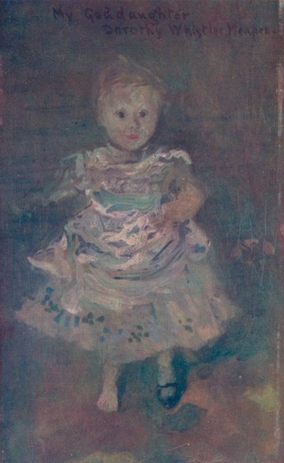 Dorothy Menpes, c1885, 1904 by James Abbott McNeill Whistler