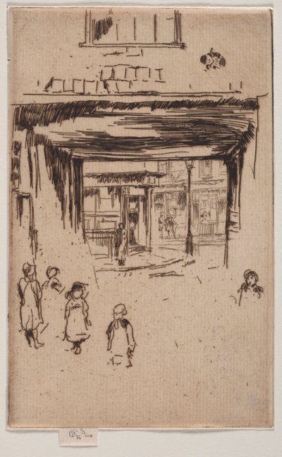 Drury Lane by James Abbott McNeill Whistler